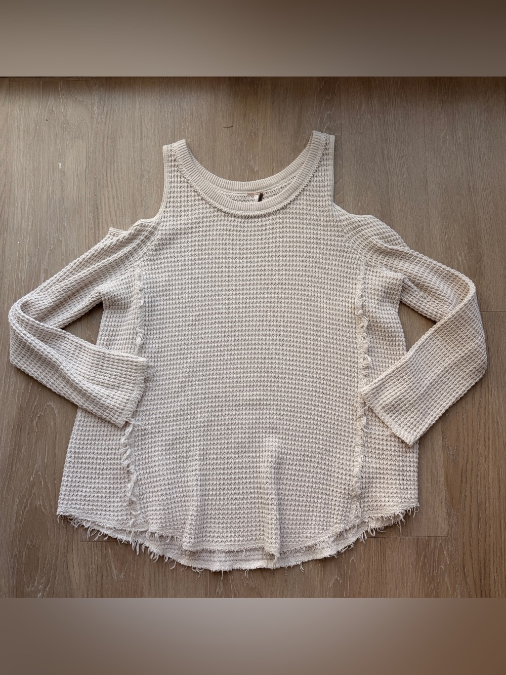 Free People Moonshine cold shoulder sweater